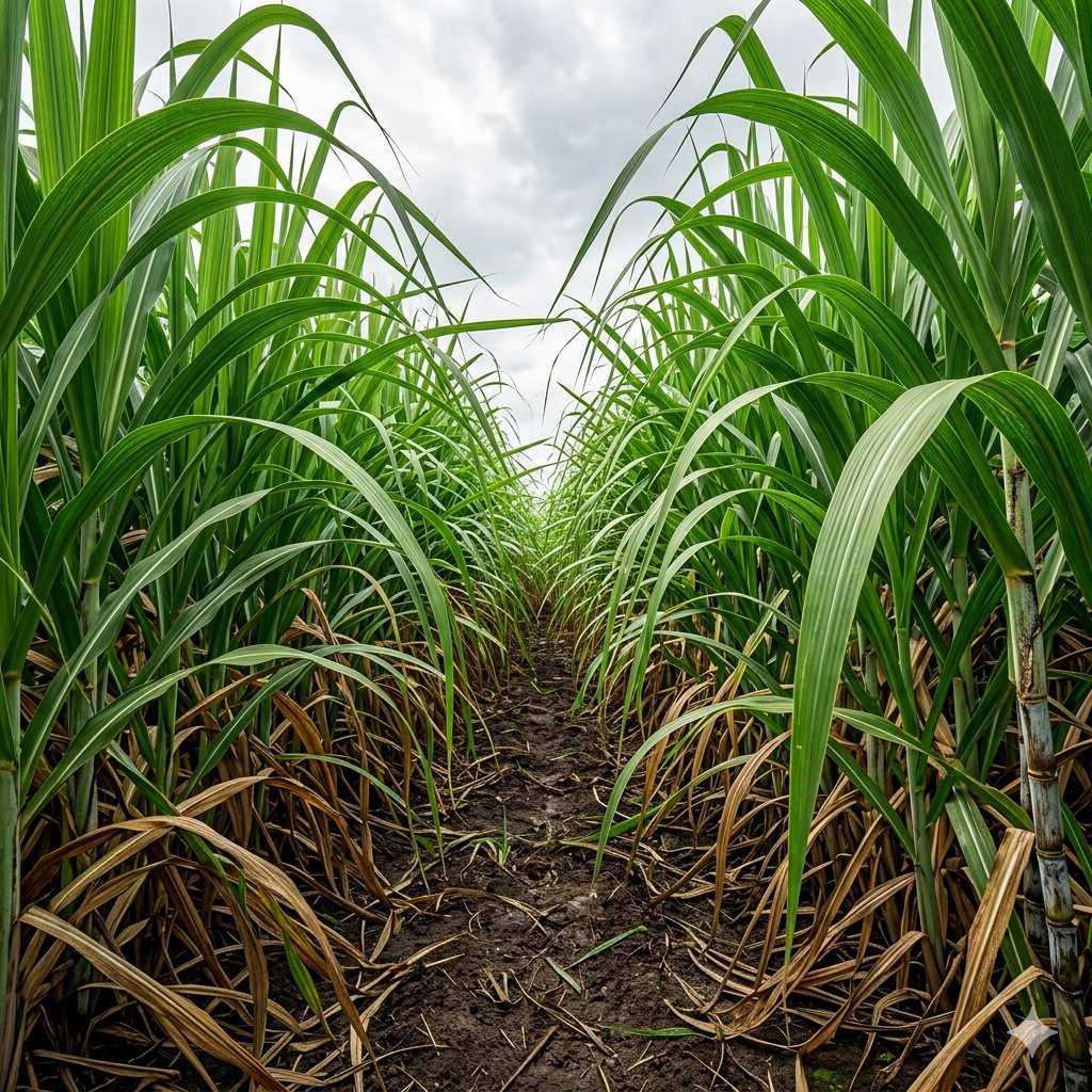 Towering Giant Skyscraper Grass growing in dense rows, perfect for privacy screens and dramatic landscape gardens. HarvestNest Seeds