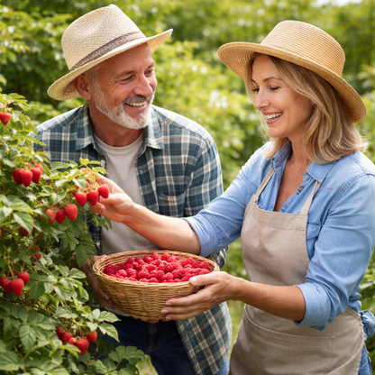 25 Heritage Raspberry Seeds – Everbearing Variety