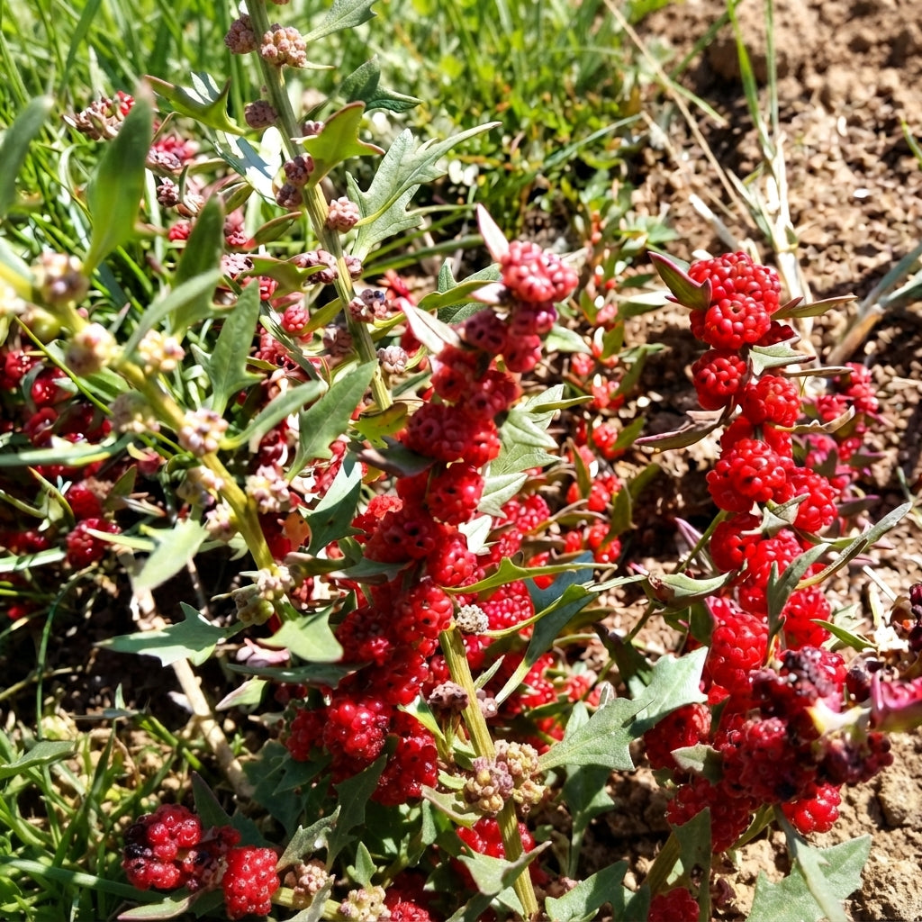 150 Strawberry Spinach Seeds – Chenopodium foliosum | Unique Edible Green