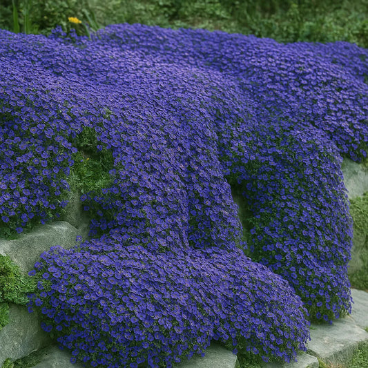 200 Blue Rock Cress - Aubrieta Seeds - HarvestNest Seeds