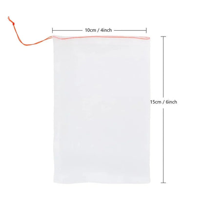 Fruit Protection Net Bags with Drawstring - HarvestNest Seeds